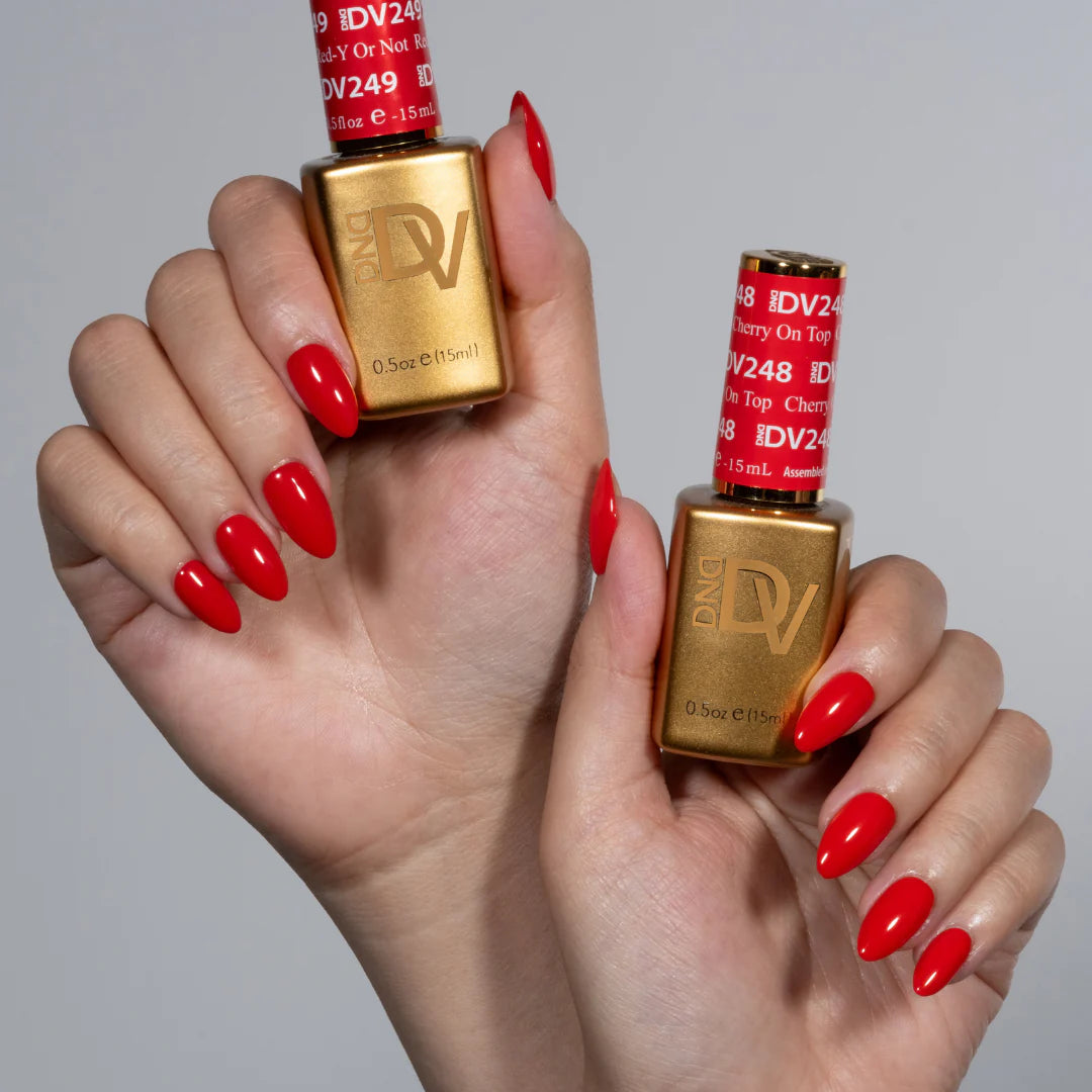 DND DIVA Gel & Lacquer Duo - DV #248 Cherry On Top