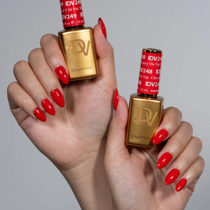 DND DIVA Gel & Lacquer Duo - DV #248 Cherry On Top