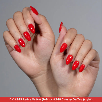 DND DIVA Gel & Lacquer Duo - DV #248 Cherry On Top
