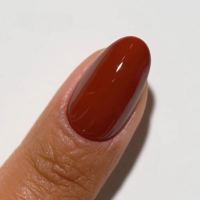 DND DIVA Gel & Lacquer Duo - DV #251 Chocolate Red