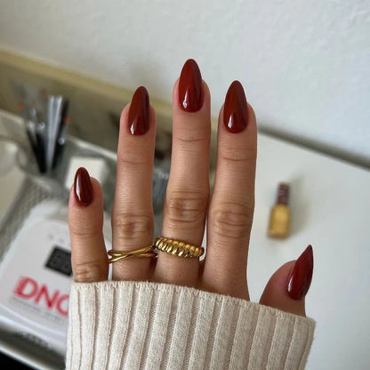 DND DIVA Gel & Lacquer Duo - DV #251 Chocolate Red