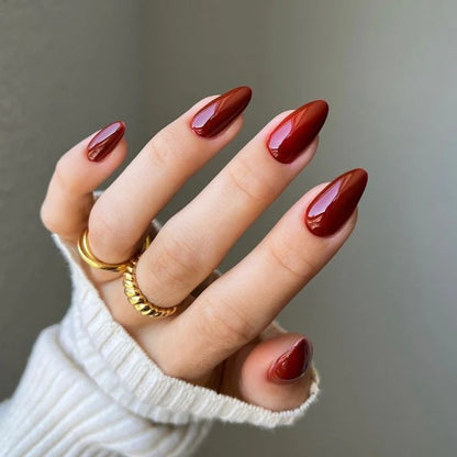 DND DIVA Gel & Lacquer Duo - DV #251 Chocolate Red