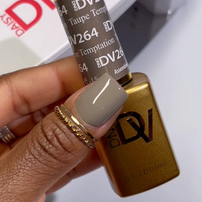 DND DIVA Gel & Lacquer Duo - DV #264 Taupe Temptation