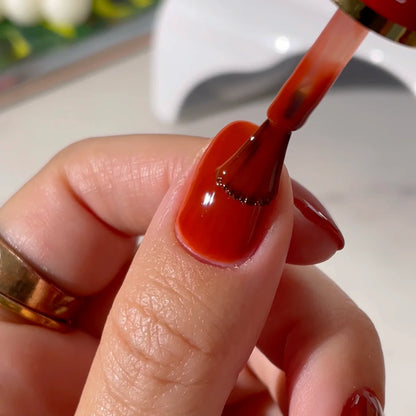 DND DIVA Gel & Lacquer Duo - DV #272 AUTUMN BLAZE