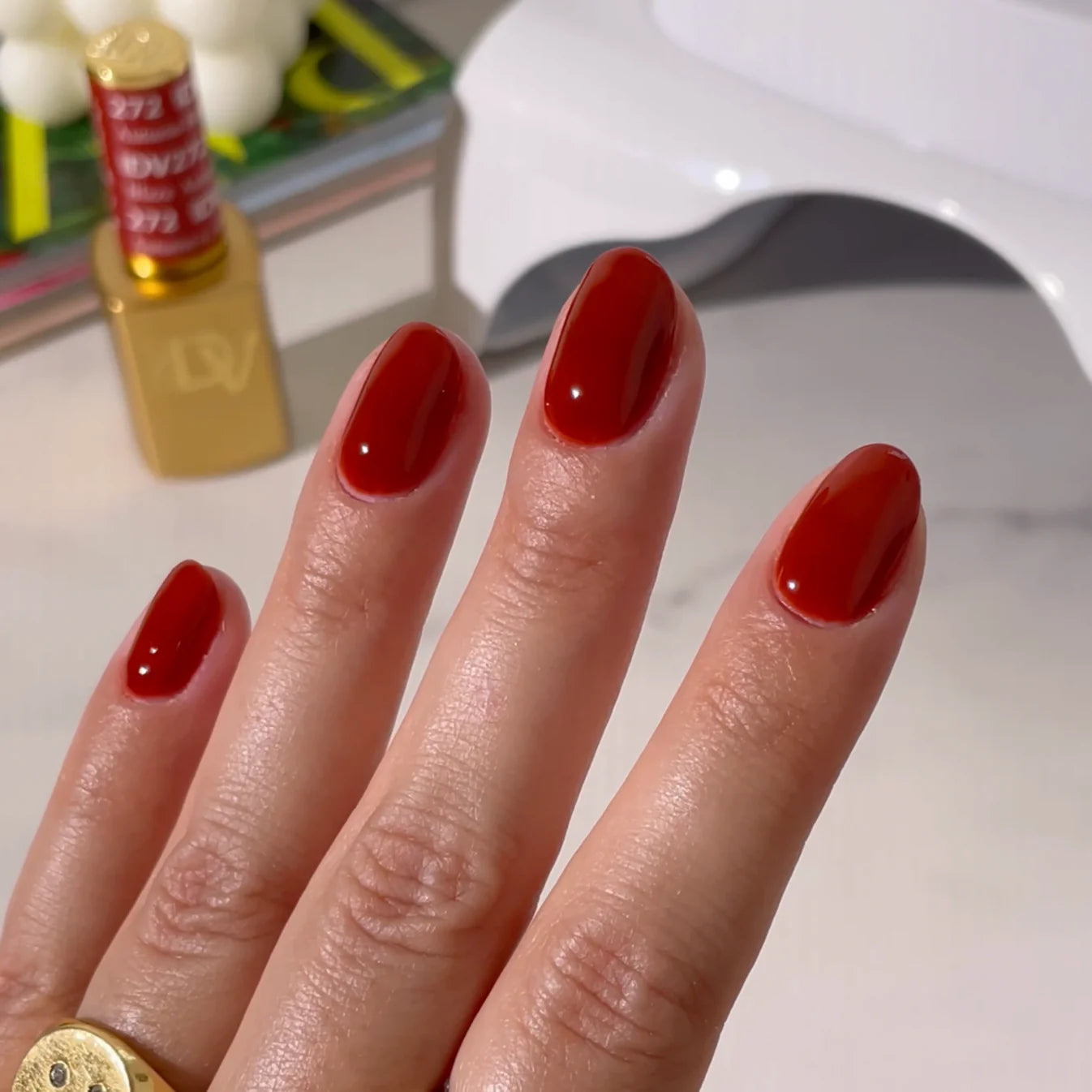 DND DIVA Gel & Lacquer Duo - DV #272 AUTUMN BLAZE