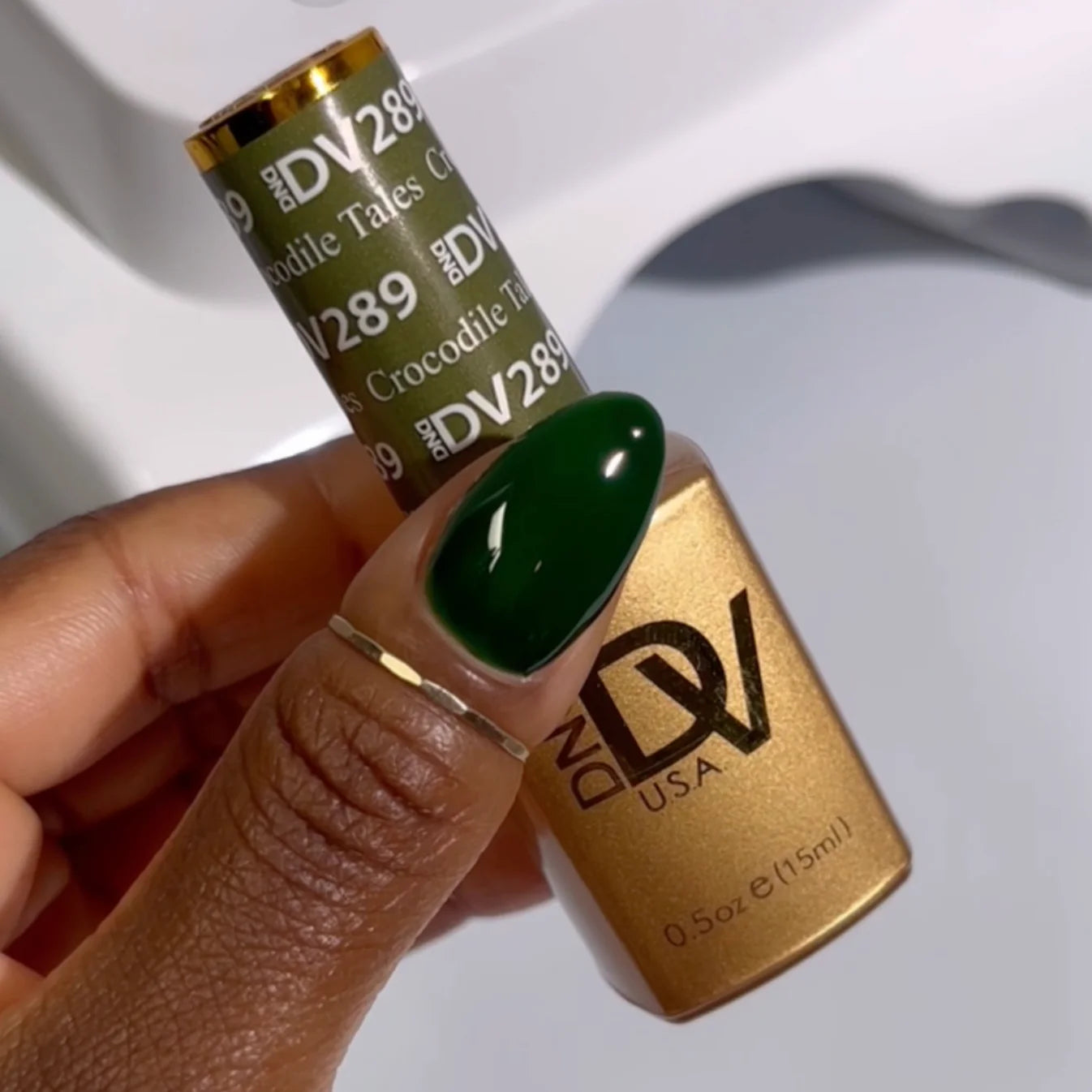 DND DIVA Gel & Lacquer Duo - DV #289 Crocodile Tales