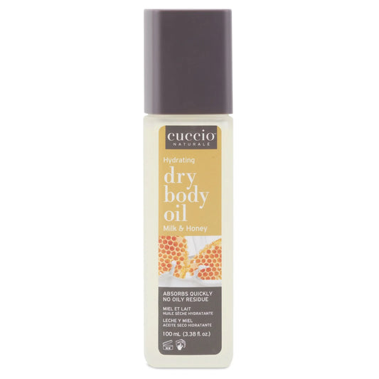 CUCCIO Dry Body Oil - Milk & Honey 100ml