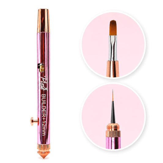 PIXIE | BRUSH 2 IN 1  BUILDER GEL + LINER