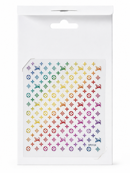 LOUIS VUITTON NAIL STICKERS