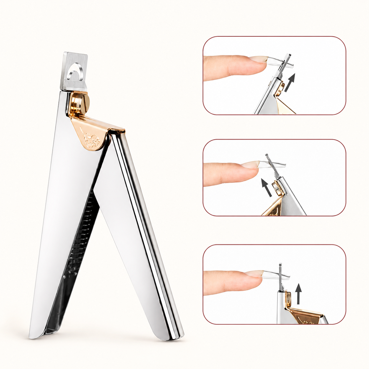 False Nails Clipper Stainless Steel