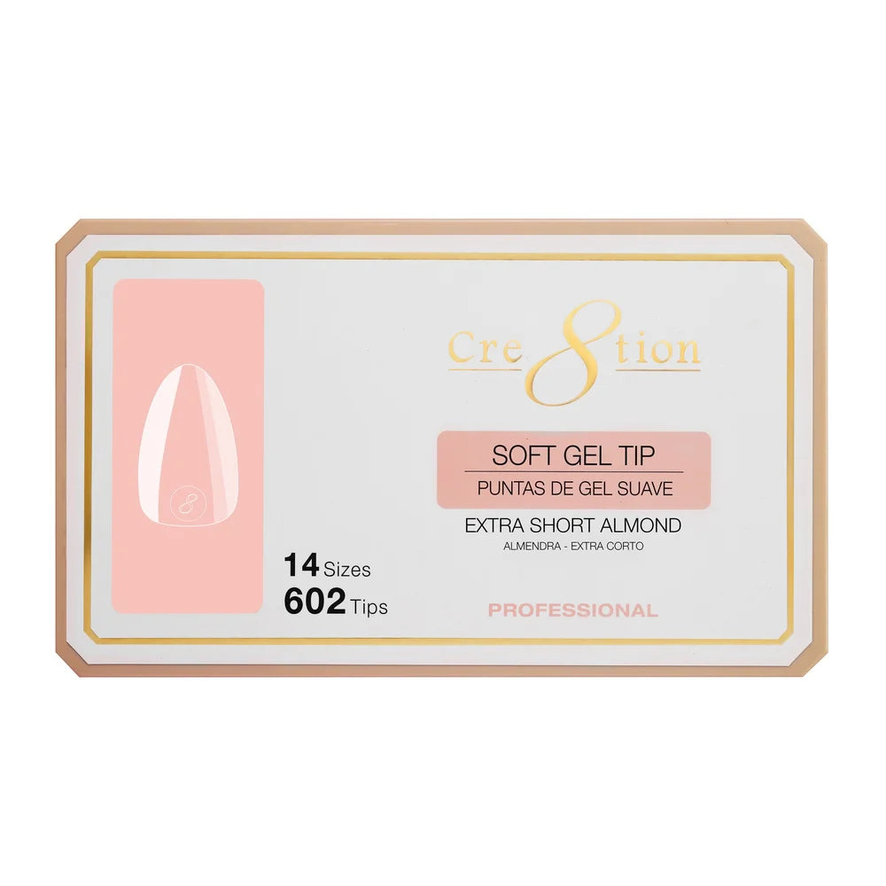 Cre8tion | ALMOND - Box of Soft Tips