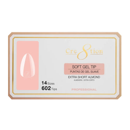 Cre8tion | ALMOND - Box of Soft Tips