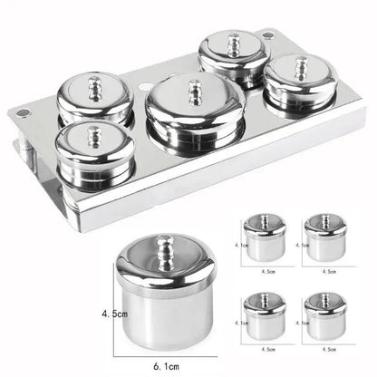 Acrylic Powder & Liquid Holder ( 5pcs/set)
