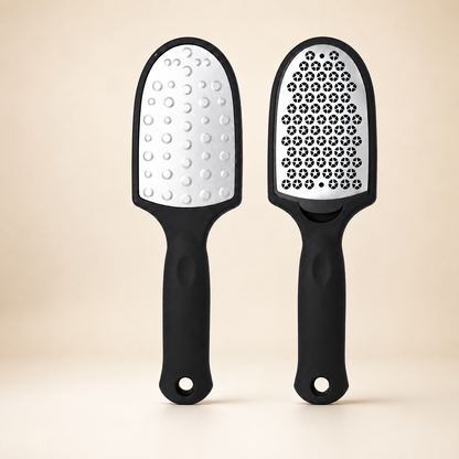 Double-Sided Foot File & Callus Remover - Black