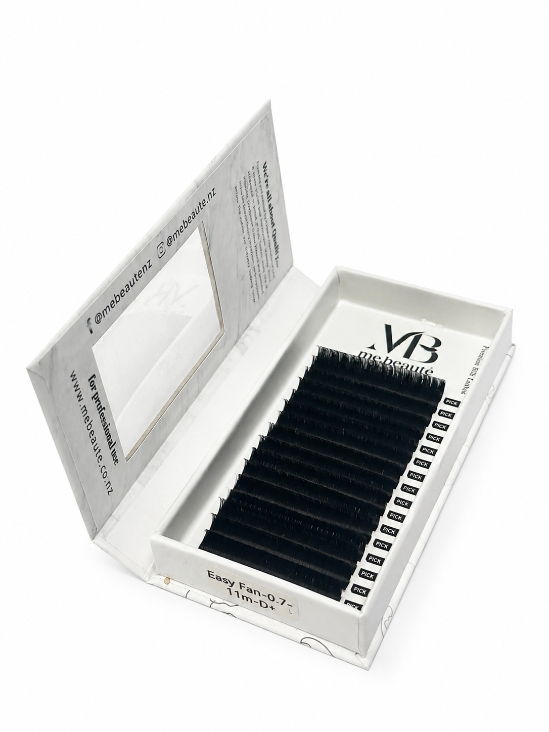 Easy Volume Fans - Single Size Lashes - 0.07mm