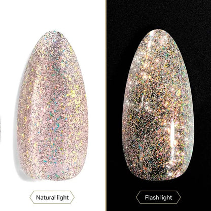 APRES | Astral Gel (HEMA-Free & TPO-Free) - FG 04 (10ml) Santo My Palo - Flash Glitter