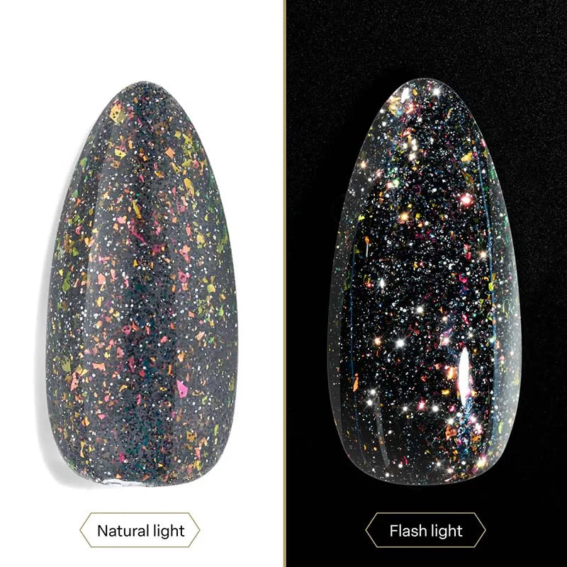 APRES | Astral Gel (HEMA-Free & TPO-Free) - FG07 (10ml) Just A phase - Flash Glitter
