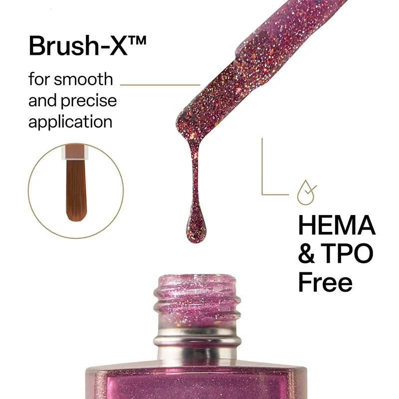 APRES | Astral Gel (HEMA-Free & TPO-Free) - FG08 (10ml) Sitty Pretty - Flash Glitter