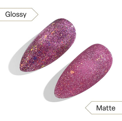 APRES | Astral Gel (HEMA-Free & TPO-Free) - FG08 (10ml) Sitty Pretty - Flash Glitter