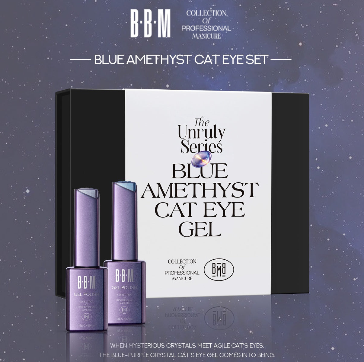 Barbie Mirage - Blue Amethyst Cat Eye Gel ( 5pcs per set )