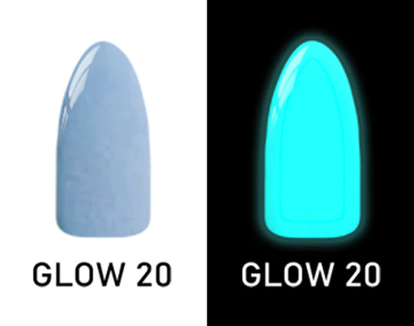 CHISEL ACRYLIC & DIPPING 2OZ - GLOW 20