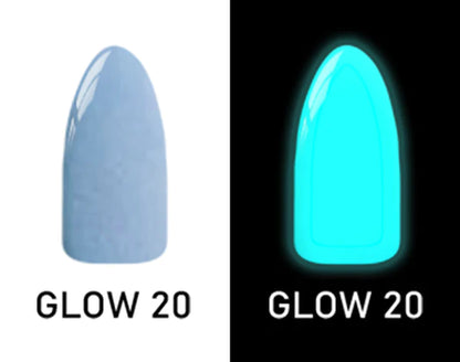 CHISEL ACRYLIC & DIPPING 2OZ - GLOW 20