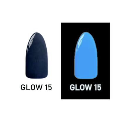 CHISEL ACRYLIC & DIPPING 2OZ - GLOW 15