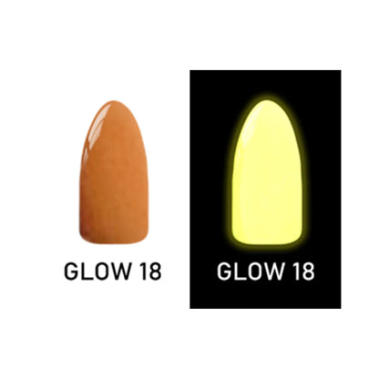 CHISEL ACRYLIC & DIPPING 2OZ - GLOW 18