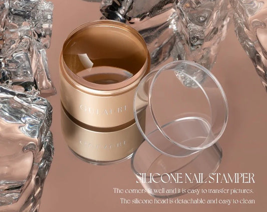Gulauri - Crystal Clear Silicon Nail Stamper