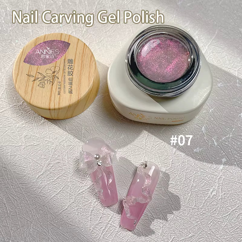 ANNIES | Non-stick Gel for 3D nails art -Craving Gel in Pearl