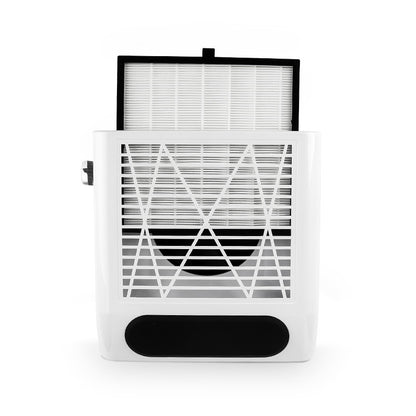 80W Nail Dust Collector BQ-858-8Plus - White