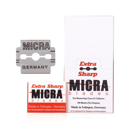 MICRA Callus Shaver Replacement Blades For Removing Corn & Calluses 10 pcs/box