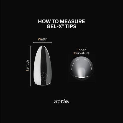 Aprés | GEL-X® NATURAL COFFIN BOX OF TIPS