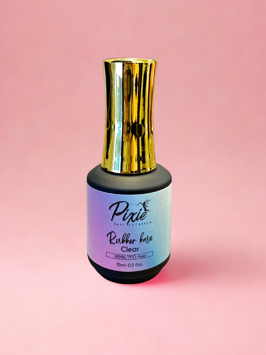 PIXIE | Rubber Base 15ml - Clear