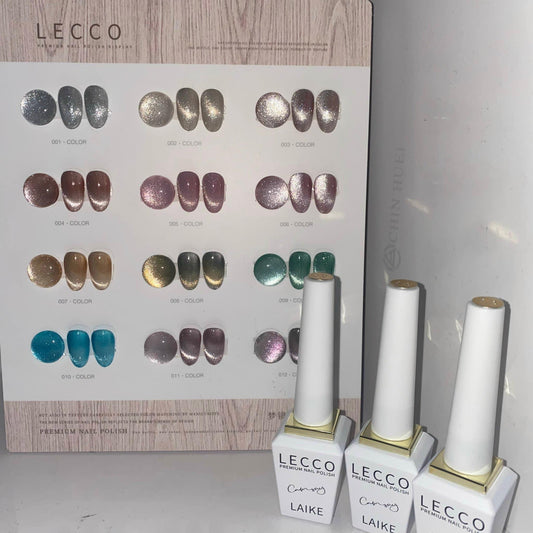 Lecco Cat Eye Gel Colours - 12 colours per set