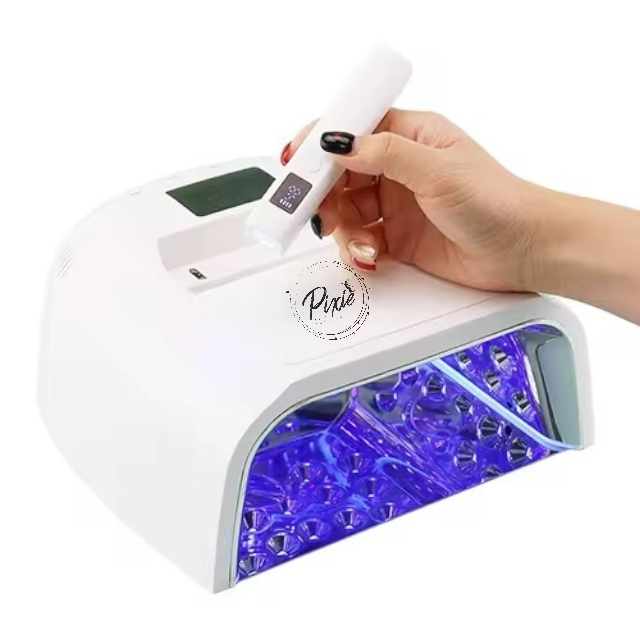 Pixie 2-in-1 LED Nail Lamp 36w with 2W Flash Cure LED Light