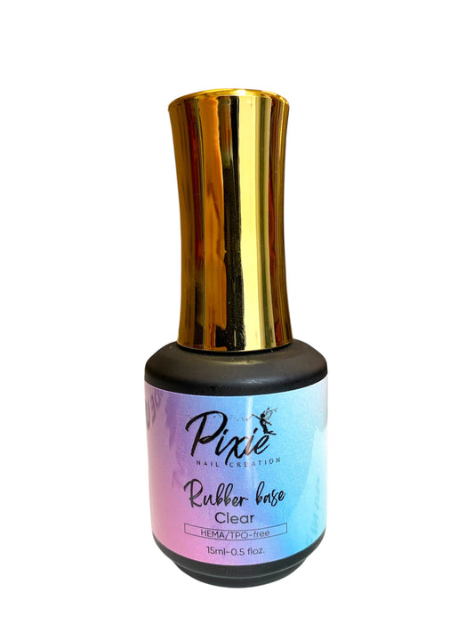 PIXIE | Rubber Base 15ml - Clear ( HEMA/TPO FREE)