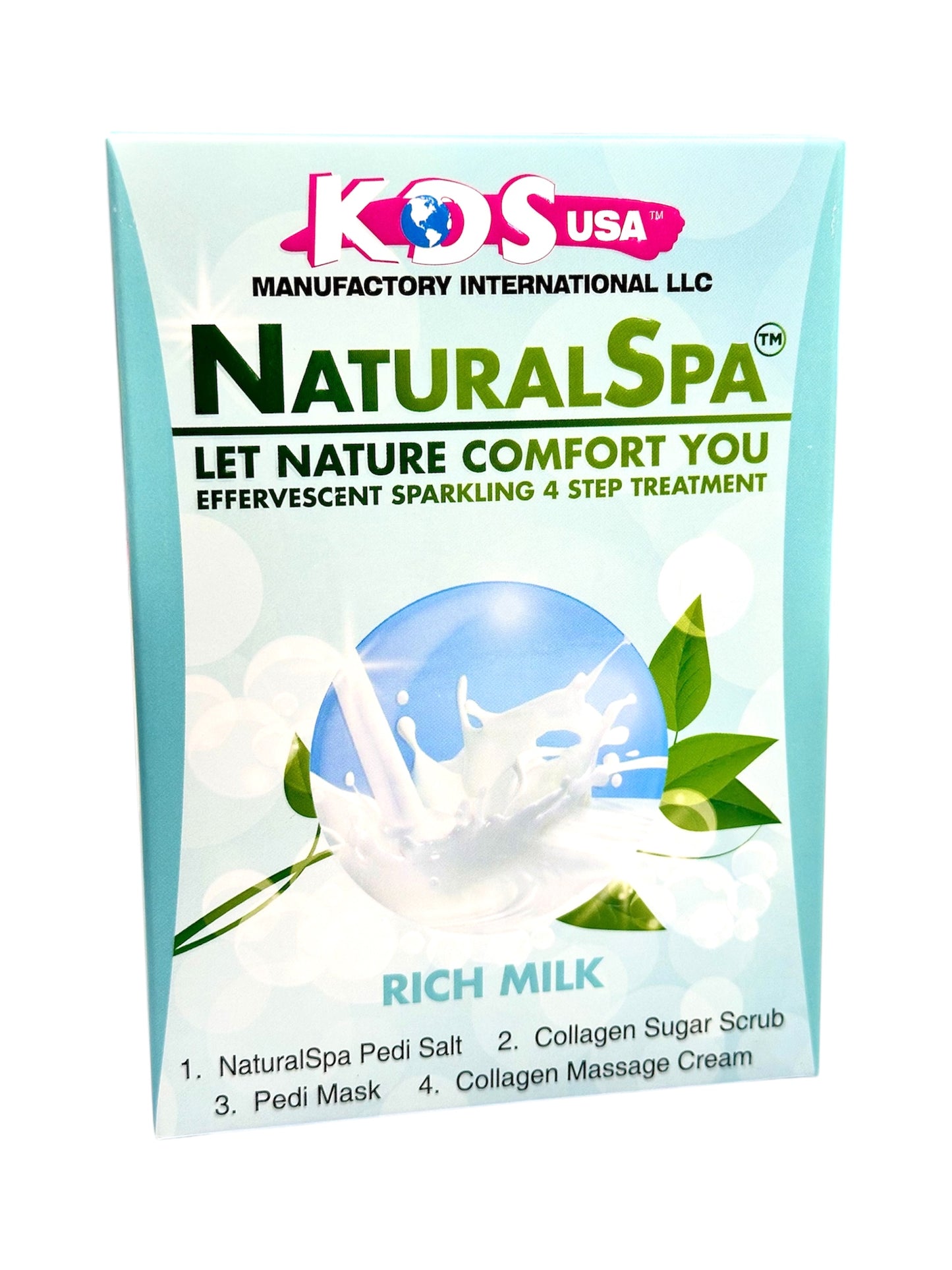 KDS Deluxe Pedi Spa 4 in 1 - Rich Milk