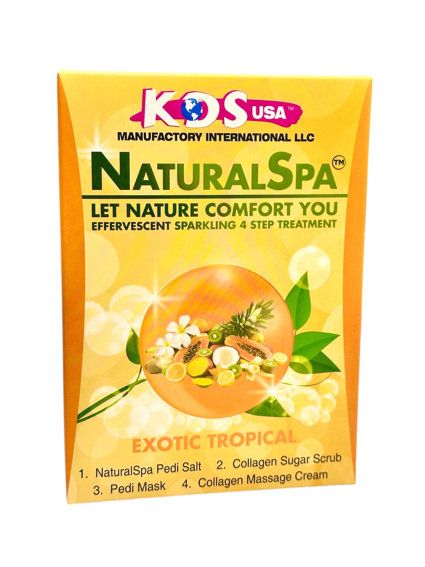 KDS Deluxe Pedi Spa 4 in 1 - Exotic Tropical