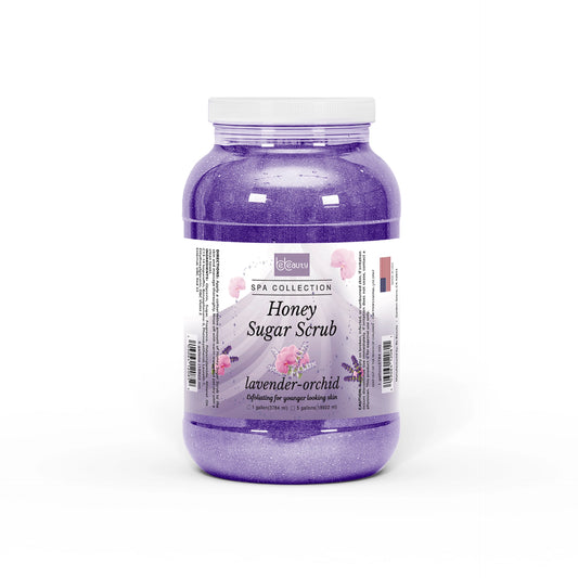 Honey Organic Sugar Scrub – Lavender Orchid 1 Gallon | Be Beauty