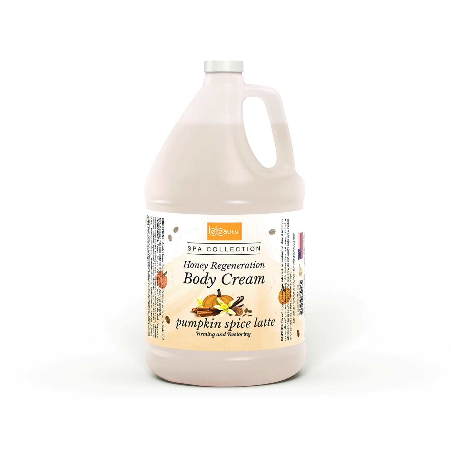 BeBeauty | Honey Therapy Lotion - PUMPKIN SPICE LATTE - 1 Gallon