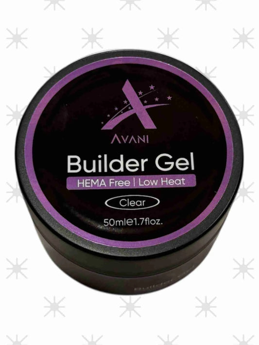 Avani Builder Gel  - Hema Free - Low Heat - CLEAR (50ML)