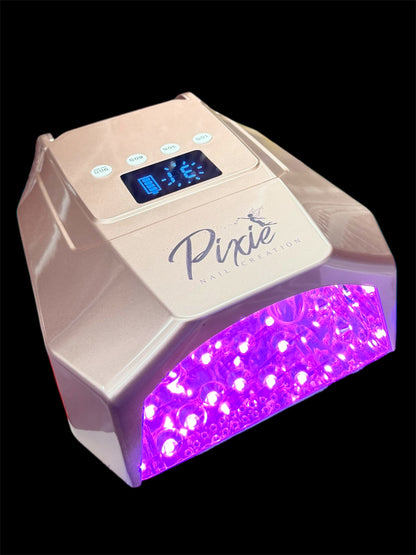 Pixie 96W Cordless Pro Cure LED NAIL Lamp - large curing space (LIGHT ROSE GOLD)