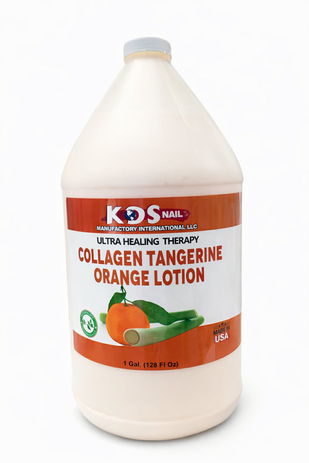 KDS | Ultra Healing Therapy Collagen Massage Lotion - TANGERINE ORANGE - 1 Gallon