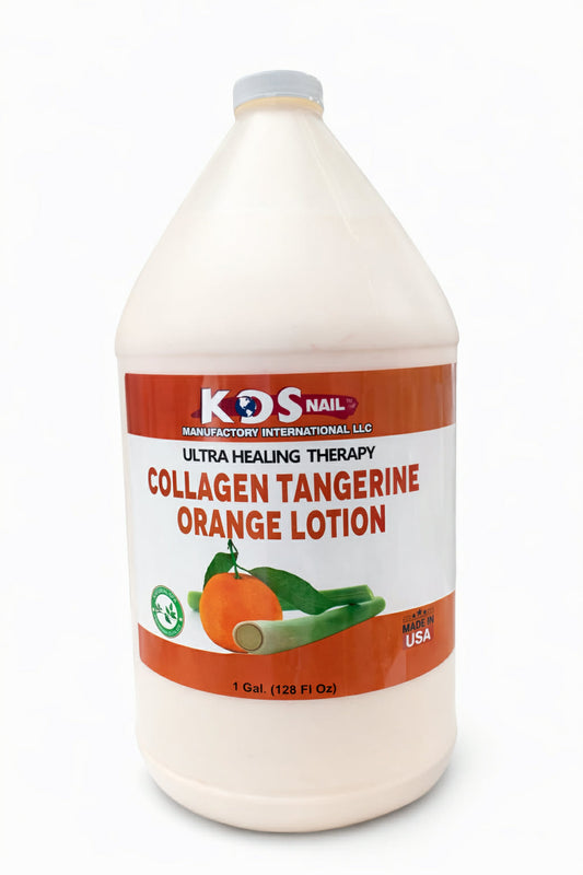 KDS | Ultra Healing Therapy Collagen Massage Lotion - TANGERINE ORANGE - 1 Gallon