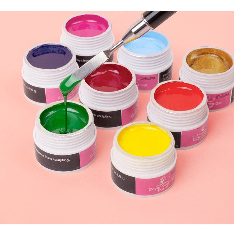 Gel Art Painting and Design in a set ( 12colours/ set)