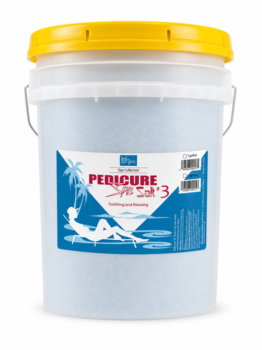Pedicure Spa Salt #3 Blue Eucalyptus Peppermint- Bucket 20kg (LARGE SALT)
