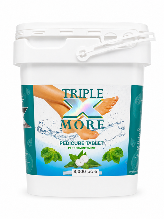 Triple XXX More | Pedicure Solution Spa Tablet ( 8000pcs) - SALT