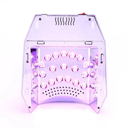 Pixie 96W Cordless Pro Cure LED NAIL Lamp - large curing space (HOLOGRAM SILVER)