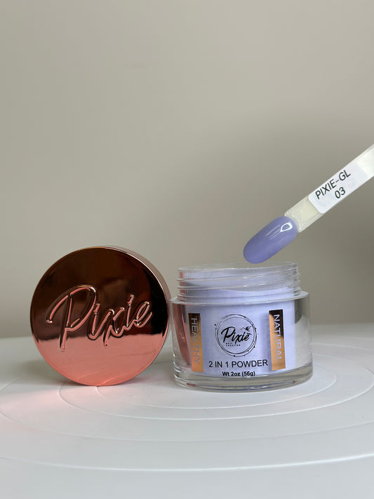 PIXIE | GL03 - Glow In The dark | 2 in 1 Dip & Acrylic Powder ( 2oz)